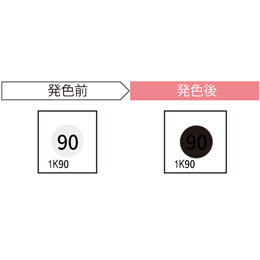 JAPPY サーモカラーセンサー 標準型1温表示タイプ 1K90-JP (20枚入)