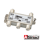 Abaniact 4K8K対応 分配器 全端子通電型 4分配 AV-D4MLS-00