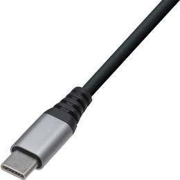 JAPPY USB2.0 PD対応ケーブル 1m (黒) JUC-2P1K