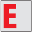 マンホール商会 埋設標用 記号プレート 接地 避雷設備表示 K-E