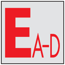 マンホール商会 埋設標用 記号プレート 接地 避雷設備表示 K-EA-D