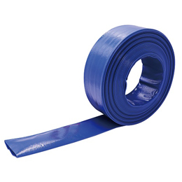 フローバル ブルーライトホース 薄型 PVC製 低圧用 内径φ25 50m PBLL-25-50