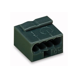 WAGO マイクロコネクター MCシリーズ 接続本数4本 MC-4D ダークグレー (1箱100個入)