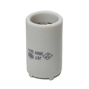 青山電陶 E17ソケット 磁器製 E17-04