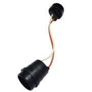 青山電陶 66コネクター付 E26 ゴムソケット ヒートン無 ES26-05-66N (1箱200本入)