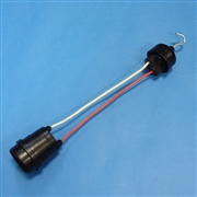 青山電陶 66コネクター付 E26 ゴムソケット ヒートン付 ES26-06-66N (1箱200本入)