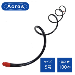 アクロス ラッシングロッド 平型 5号 赤 AFR-5号 (100本)