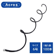 アクロス ラッシングロッド 平型 6号 白 AFR-6号 (100本)