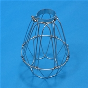 深草電機産業 電球ガード 鋼鉄線 1号FL型 E26ベークソケット用 (10個)