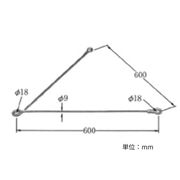 イワブチ 中線V金具 MWH-V