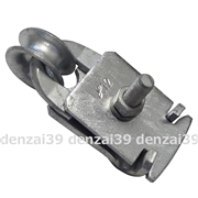 イワブチ 柱間分岐金具 被覆付メッセンジャーワイヤー用 TWBC-2