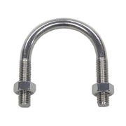 配電盤組枠金具 フレームU字ボルト M8×32A 短 ステンレス CLP-US