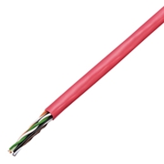JAPPY LANケーブル TPCC6 0.5mm-4P 赤 (300m)