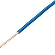 JAPPY 600V ビニル絶縁電線 IV3.5SQ 青 (10m)
