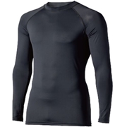 JAPPY 冷感長袖アンダーウェア　ブラック M 47134-BM-JP