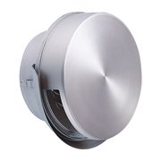 JAPPY フラット型フード付 水切付ガラリ ステンレス製 φ150 UK-FEN150SJ-MA