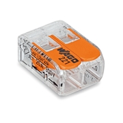 WAGO ワンタッチコネクター クリアタイプ 電線数2 WFR-2BP (10個入)