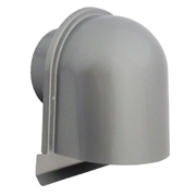 JAPPY U型ガラリ 自然吸排気用 φ100 NSS442M3 水止 金網 UK-UGEN100MJ-MA