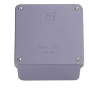 伊藤電気製作所 カブセ防水蓋プールボックス 100×100×75 グレー BP-101075G