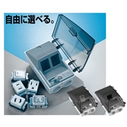 伊藤電気製作所 ファンシーボックス VE16用 コンセント取付箇所2個 アース無 SCB-162