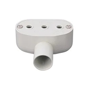 伊藤電気製作所 ターミナルキャップ 塩ビ VE28 アイボリー TC-28W