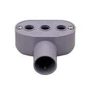 伊藤電気製作所 ターミナルキャップ 塩ビ VE16 グレー TC-16