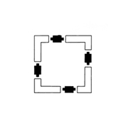 伊藤電気製作所 ZC型 換気扇用絶縁枠 アイボリー 20cm25cm30cm兼用タイプ ZC-1