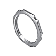 外山電気 ロックナット 鋼板製 溶融亜鉛めっき 厚鋼用 六角形 LZ36 (5個)