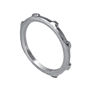 外山電気 ロックナット 鋼板製 溶融亜鉛めっき 厚鋼用 歯車形 LZ70