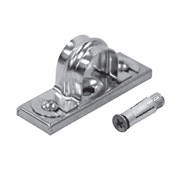 外山電気 SBE型 サドルベースキット 電気亜鉛メッキ SBE28 (10個)