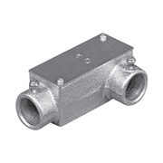 外山電気 ねじなしTCユニバーサル 鋳鉄製 LL形 厚鋼用 溶融亜鉛めっき TCULZ42