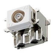 マスプロ電工 壁面埋込型 直列ユニット イージーユニット 中継用 DCM7WS-B