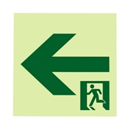 根本特殊化学 高輝度蓄光式誘導標識 ルミノーバサイン S50 UG-FD-A UPW-120-L