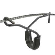 日動電工 U型ケーブルハンガー U型-120mm HU120 (5個)