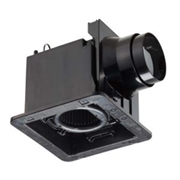 日本キヤリア ダクト用 換気扇 サニタリー用 樹脂製 DVF-XT10C ※ルーバー別売