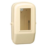 内外電機 プラスチック計器箱 一般メーター用 三相小 クリーム PC-3N