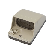 神保電器 防雨形コンセント 防雨型入線プレート JW-B-2C