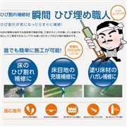 大成ファインケミカル コンクリート床 ひび割れ補修材 瞬間ひび埋め職人 250cc 10本セット