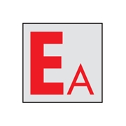 マンホール商会 埋設標用 記号プレート 接地 避雷設備表示 K-EA