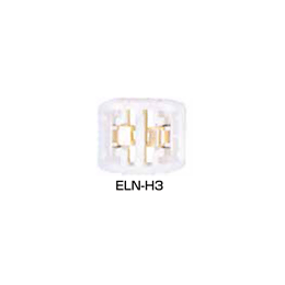 ヘラマンタイトン エンドレスタイ 標準グレード 乳白色 12.7mm幅用ロッキングヘッド ELN-H3 (25個)