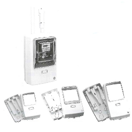 伊藤電気製作所 MP型カラープレートカバー付 [適合メーター 1φ2W 30A] MP-211C
