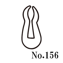 篠田ゴム U字形溝ゴム No.156 (50m)