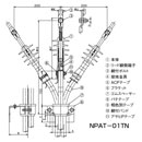 住電機器システム アサヒニューパット100 屋外用 プレハブ形端末処理材 22・38 NPAT-01TN