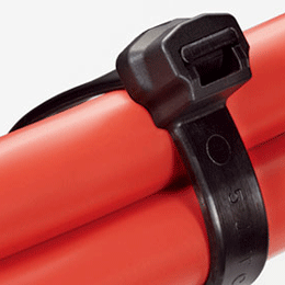 ヘラマンタイトン インシュロック Zタイ 耐候 耐熱 400mm-5.2mm幅 Z80L-HSW (100本入)