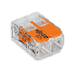 WAGO ワンタッチコネクター クリアタイプ 電線数2 WFR-2 (1箱100個入)