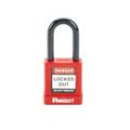 パンドウイット ロックアウト用パドロック (南京錠) 赤 PSL-8
