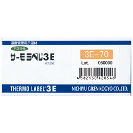 日油技研工業 サーモラベル 温度管理用示温材 3E-80 (20枚入) 3.00E-80 