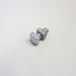 ボルト 4分-36mm ナット付 溶融亜鉛メッキ 4-35BN