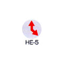 京滋レベル工業 埋設管表示ピン レベルマーク 電気用 HE-5