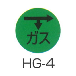 京滋レベル工業 埋設管表示ピン レベルマーク ガス用 HG-4